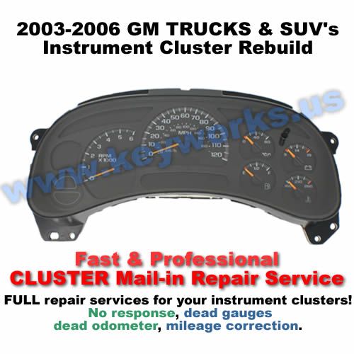 Chevy Tahoe (2003-2006) Cluster Repair