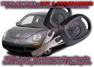 VW Beetle (98-11) Key Replacement