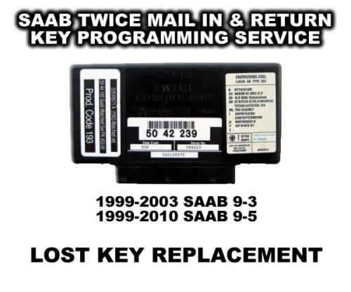 Saab 9-3 (99-03) Key Replacement